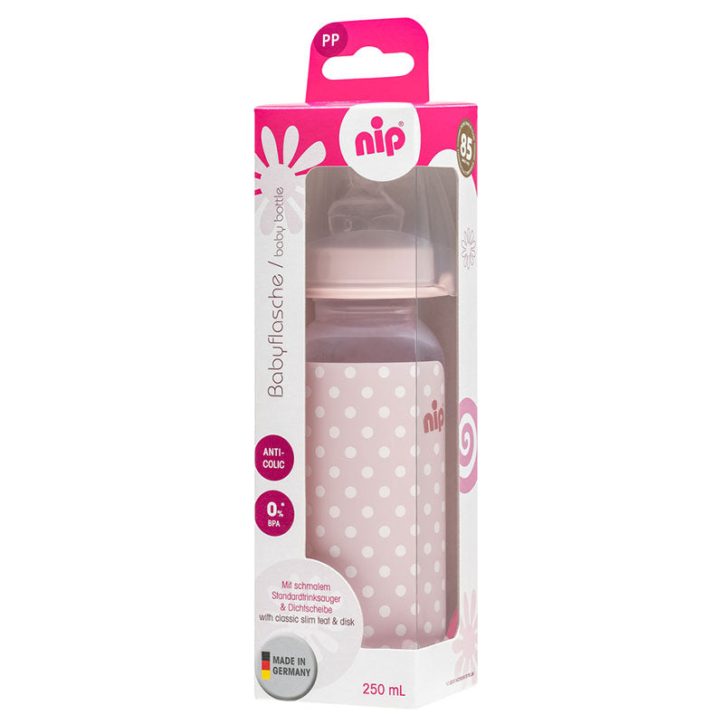 Sticlă PP 250 ml. Trendy Silicon 6M + Flow G
