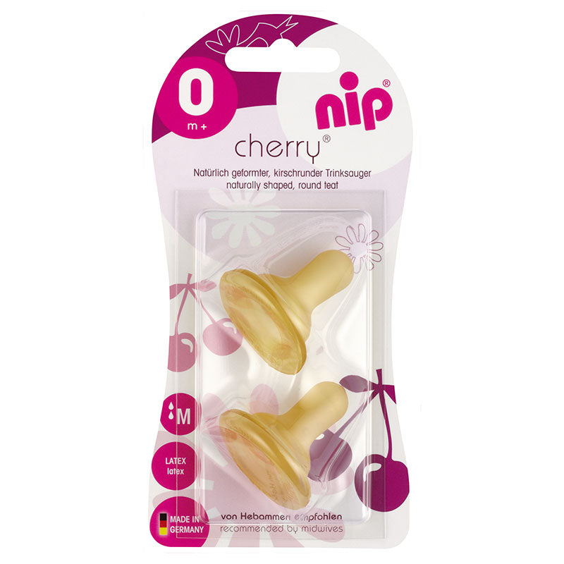 Биберонът Cherry Храна Каучук 0 6м Flow M Nip