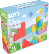 Мек Гумен Бебешки Конструктор В Кутия 12 Ел.