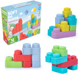 Мек Гумен Бебешки Конструктор В Кутия 12 Ел.