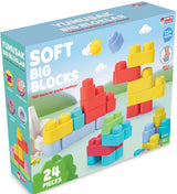 Мек Гумен Бебешки Конструктор В Кутия 24 Ел.