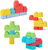 Мек Гумен Бебешки Конструктор В Чанта 24 Ел.