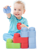 Мек Гумен Бебешки Конструктор В Чанта 24 Ел.