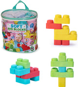 Мек Гумен Бебешки Конструктор В Чанта 24 Ел.