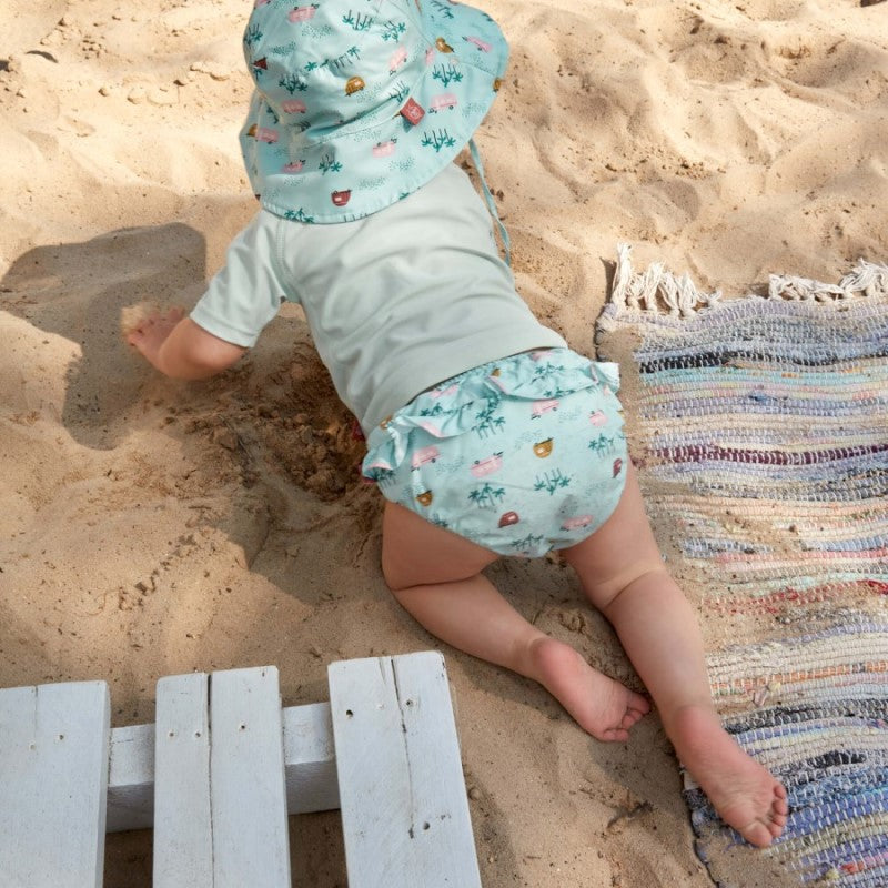 06 Бански Swim Girls Caravan Mint 6м. Lassig