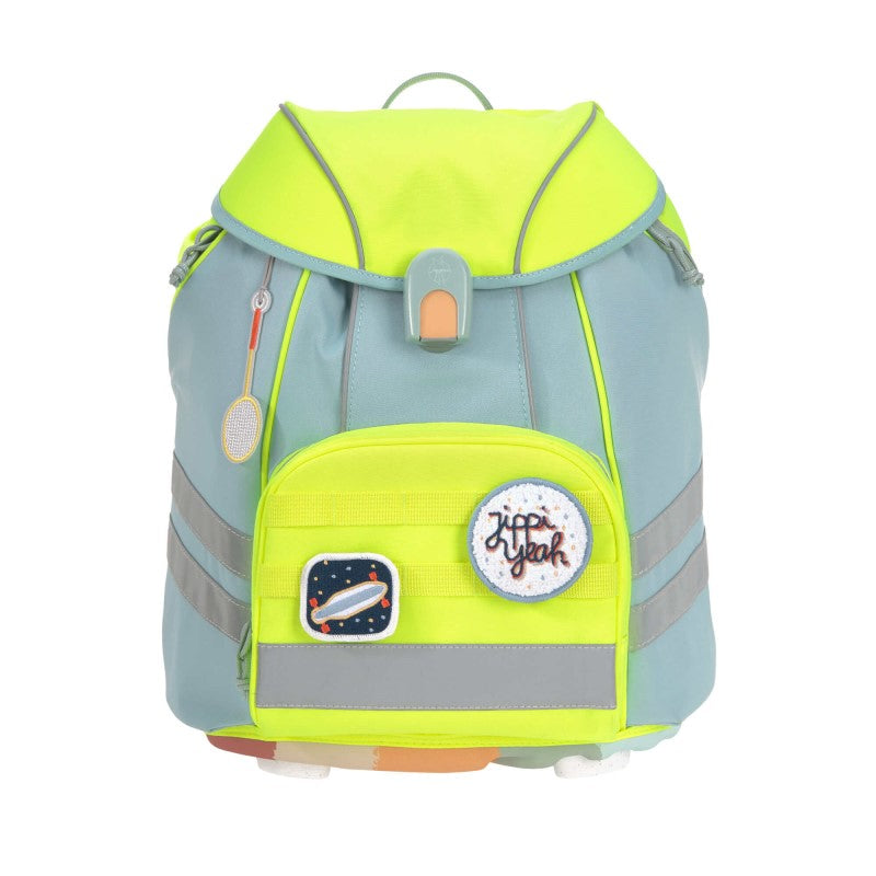 Училищна Чанта Unique Blue Neon Lassig