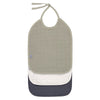 Előke, 3 db, olive, Milky, navy Lassig