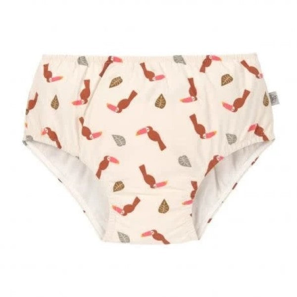 06 Бански Момиче Toucan White 03 06m. Lassig