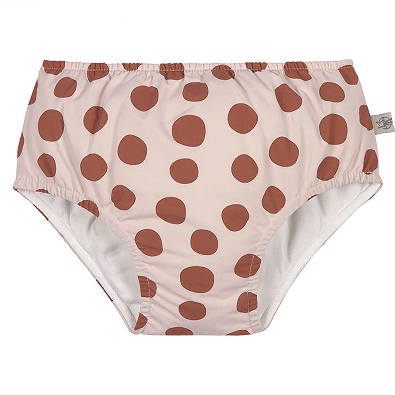 Costum de baie fete cu buline roz 03-06 M.
