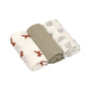 Пелени 3 Бр.60x60 См Little Forestfox Lassig