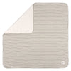 Одеало Striped Grey 80х80см. Lassig