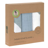 Пелени Rainbow Powder Blue 85x85 Lassig