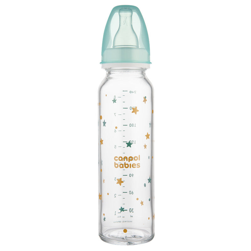 Шише С Биб Стъкл 240мл Canpol