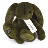 Plüss nyuszi Le Lapin 20cm, zöld Doudou