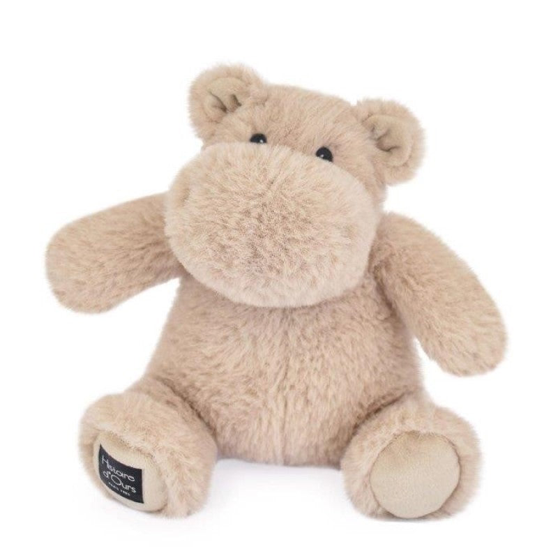 Plüss víziló 18cm, bézs Doudou