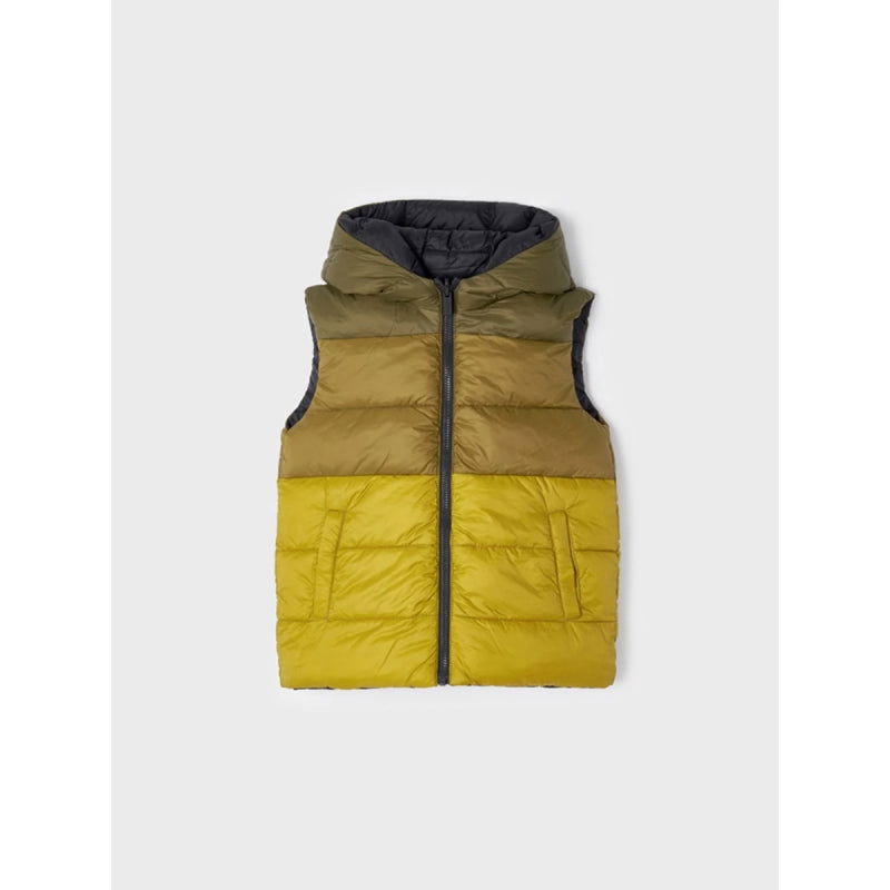 4392 Елек С Две Лица Жълт 6 --- BebeMama