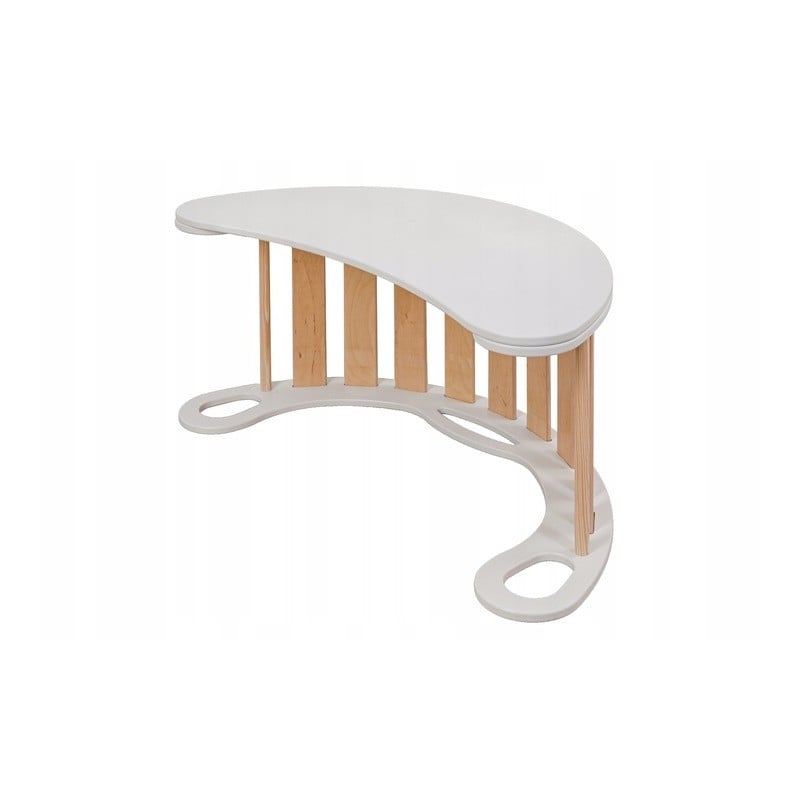 Детска Кошара Moon С Чекмедже 60 120см+матрак Сив Baby