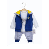 4561 К-Т От 3Ч.Елек ,Панталон,Блуза 9М. --- BebeMama