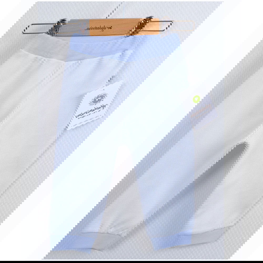 4650 Панталон За Новородено Син 12М --- BebeMama