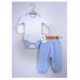 4673 К-Т Боди С Панталон За Момче Син 9М. --- BebeMama