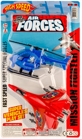 Avion de vânătoare și elicopter pe carton 32X18X3