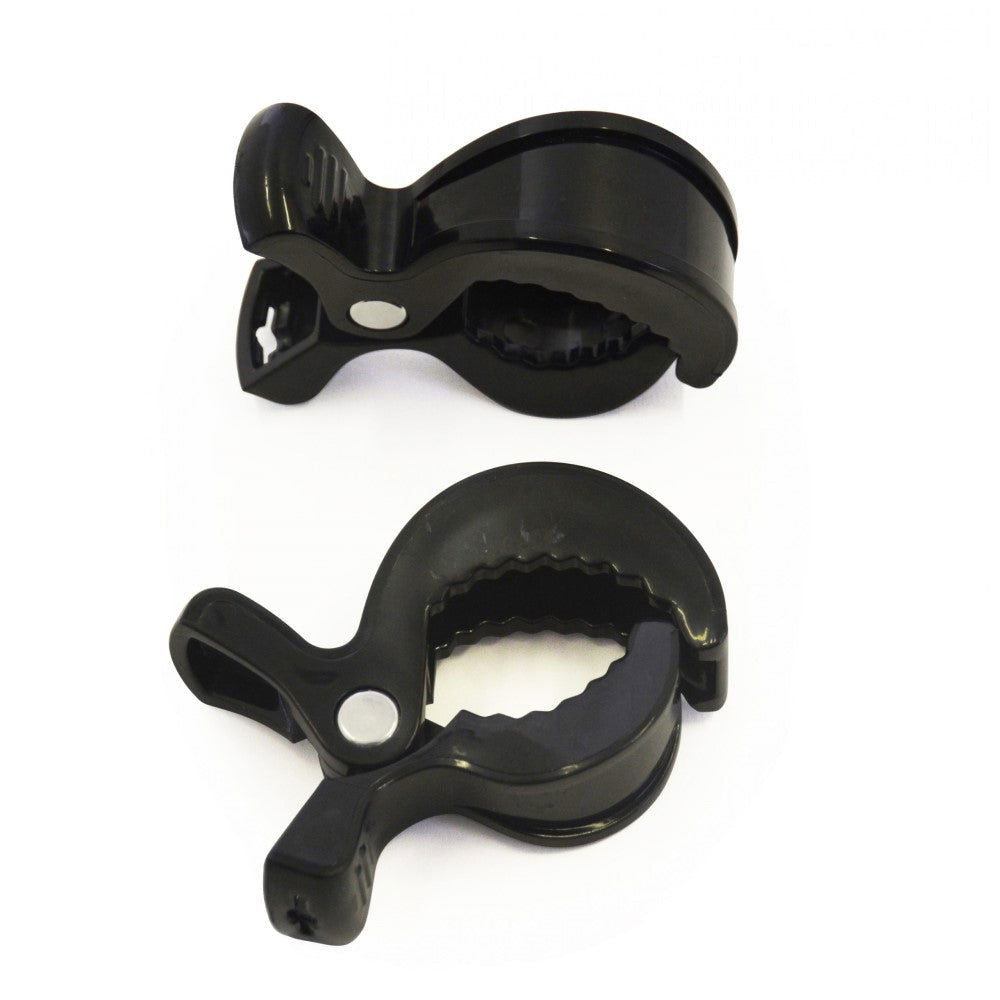 482906 Щипка За Количка Черна 2 Бр. --- BebeMama