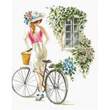 Gobelin Bicycle Girl Ladybird