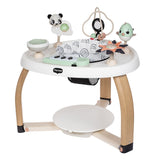 Centru de joacă staționar 5 în 1 Here I Grow, decor alb-negru, Tiny Love, 6M+