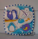 Puzzle din lemn cu forme diferite modele