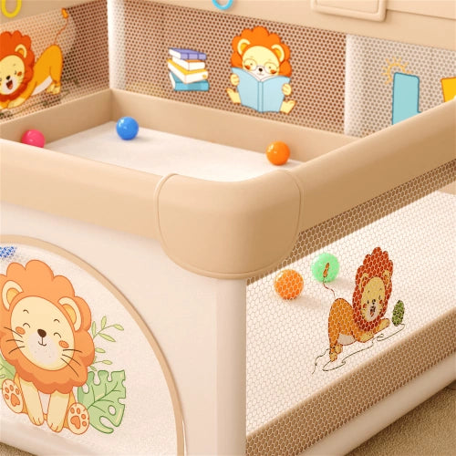 Мека Кошара Leo Fun M 150x180 См, Модел С Лъвчета Sonne