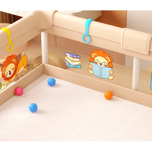 Детска Мека Кошара Leo Fun L 150x200 См С Цветен Дизайн Sonne