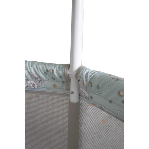 Кръгъл Мини Батут С Мрежа, Баскетболен Кош И Топки За Игра Sonne