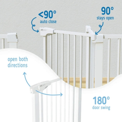 Бяла Преграда За Стълби С Удължение 7см. + 14см. В Сет Sipo