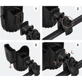 Държач За Чаша, Бутилка И Телефон За Количка 2 В 1 Sipo