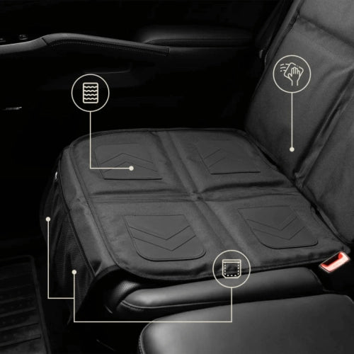 Протектор Постелка За Столчето За Кола, Черна Sipo