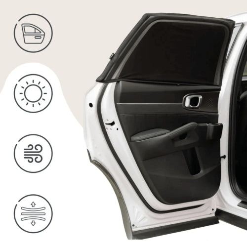 Гъвкави Xl Сенници За Кола Комплект От 2 Броя Sipo