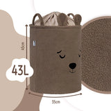 Кош За Съхранение На Играчки Xl С Връзка, Кафяво Мече Sipo
