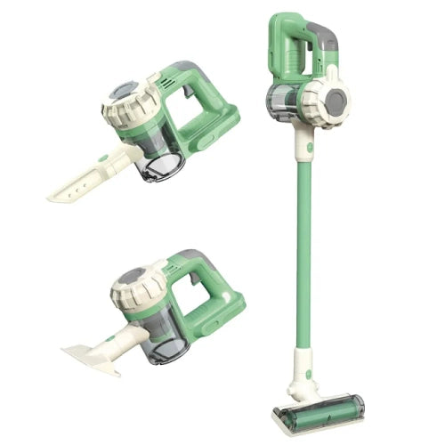 Set aspirator pentru copii, culoare mentă, cu sunet și aspirator