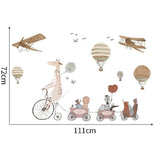 Детски Стикери За Стена Жираф И Приятели За Детска Стая --- BebeMama