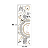 Детски Стикери За Стена За Бебешка Стая Сладки Животни --- BebeMama