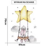 Детски Стикери За Стена За Детска Стая Зайче На Люлка --- BebeMama