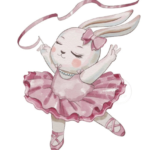 Детски Стикер За Стена За Детска Стая – Зайче Балерина - Аксесоари За Стая - Sipo - BebeMama