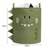 Детски Кош За Играчки Зелен Dino Premium Xxl 63 Л - Аксесоари За Стая - Sipo - BebeMama