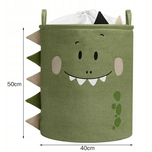 Детски Кош За Играчки Зелен Dino Premium Xxl 63 Л - Аксесоари За Стая - Sipo - BebeMama