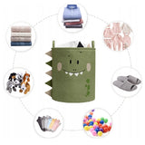 Детски Кош За Играчки Зелен Dino Premium Xxl 63 Л --- BebeMama