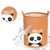 Детска Памучна Кошница За Съхранение На Играчки, Hello Panda --- BebeMama