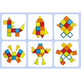 Constructor magnetic pentru copii Tima cu 45 de piese și figurine