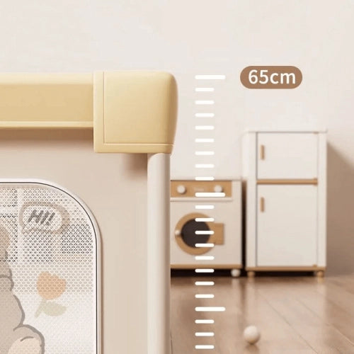 Gard moale pentru bebeluși cu fermoar Dare 150*200*65