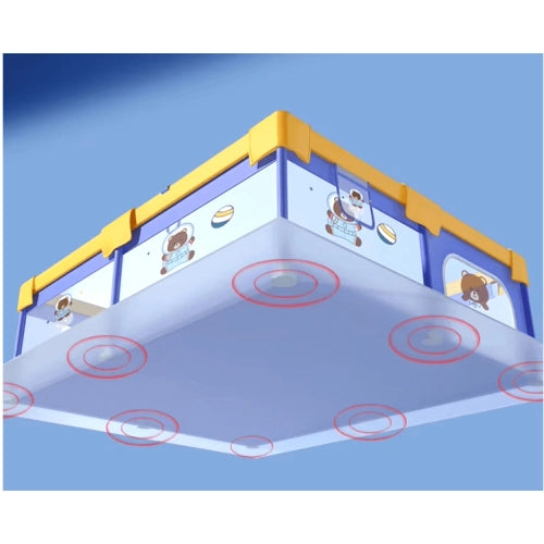 Gard moale pentru bebeluși cu fermoar Mojo 180*200*65