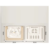 Gard rigid pentru bebeluși Hotaru cu coș de baschet 150 * 180 * 63 cm